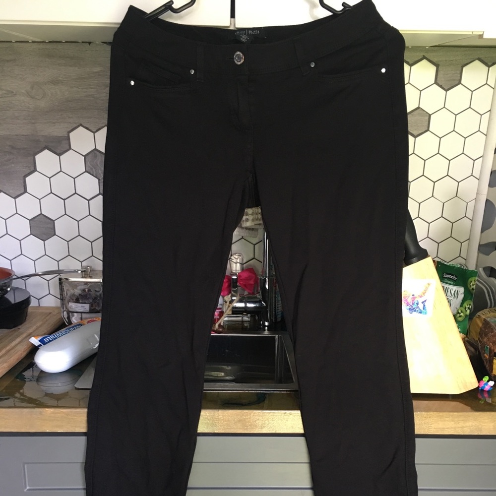 White House Black Market Black stretchy pant